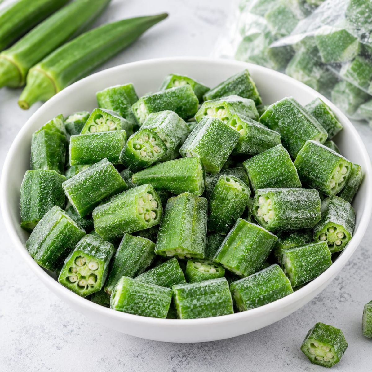 Frozen Cut Okra