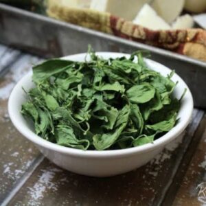 Dehydrated Spinach