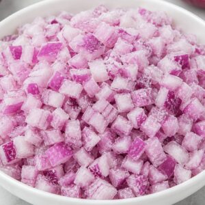 Frozen Red Onion – Diced